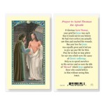 Prayer Card St Thomas Apostle