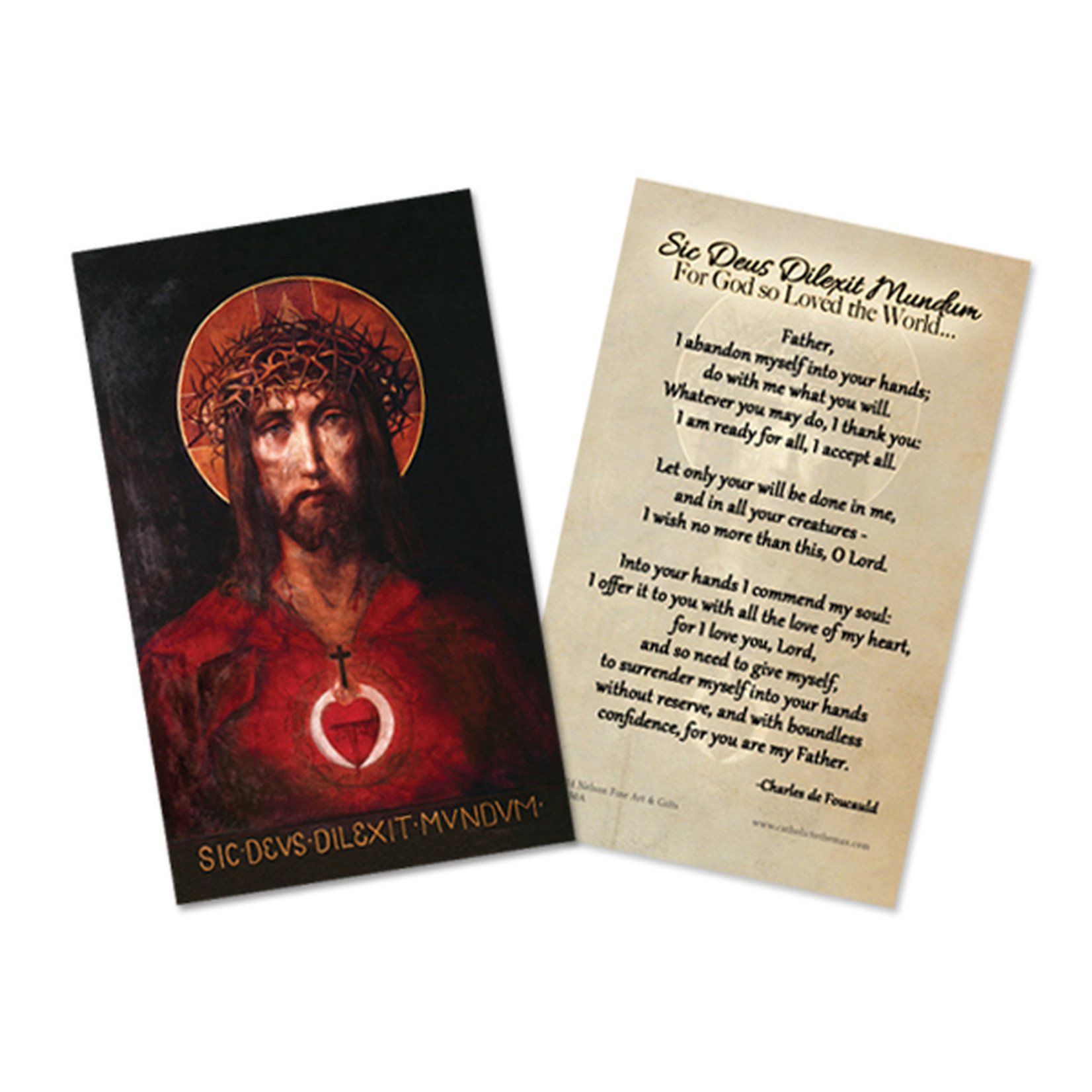 Prayer Card- For God so Loved the World