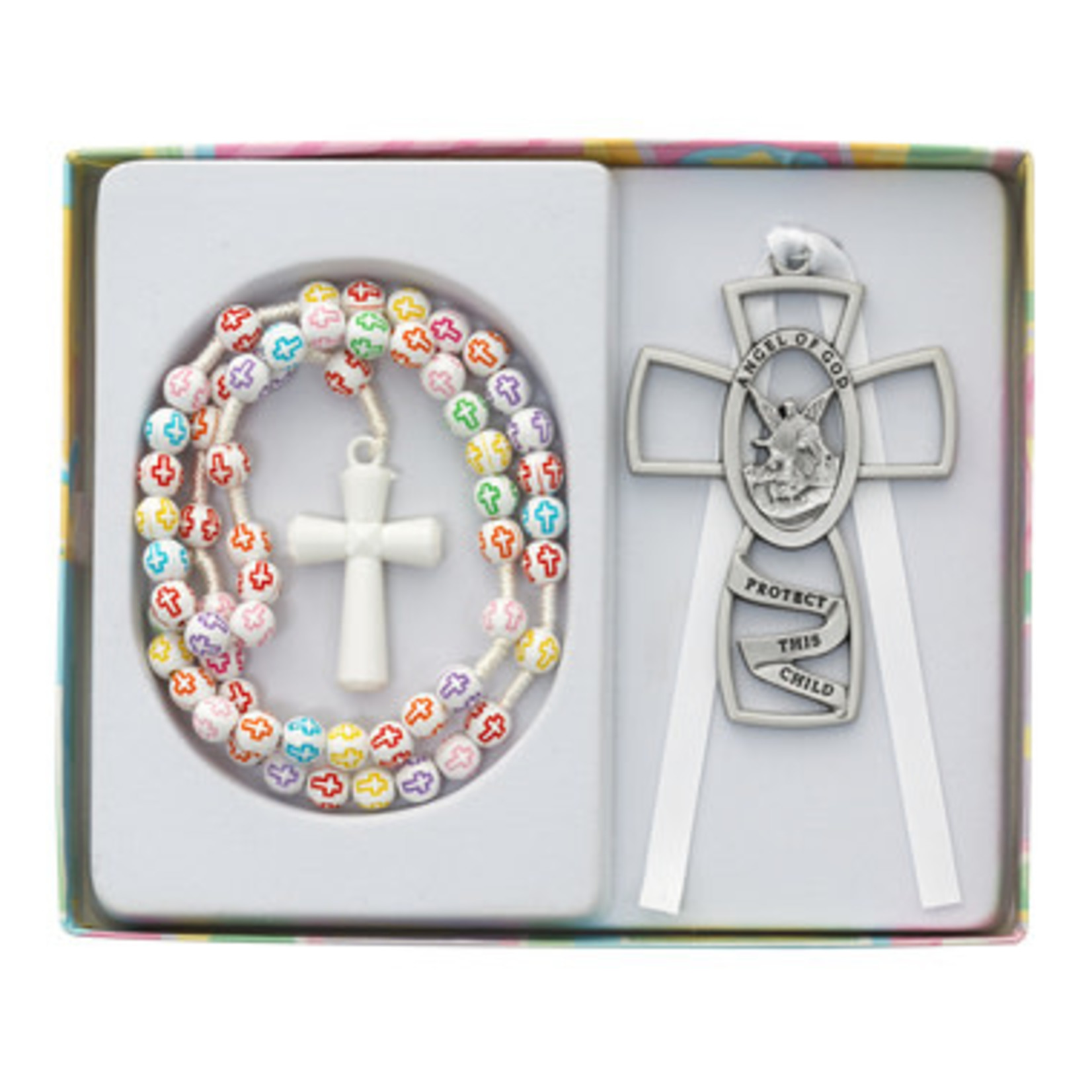Guardian Angel Cross and Children's Rosary