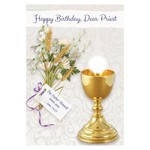 Greeting Card Priest Birthday
