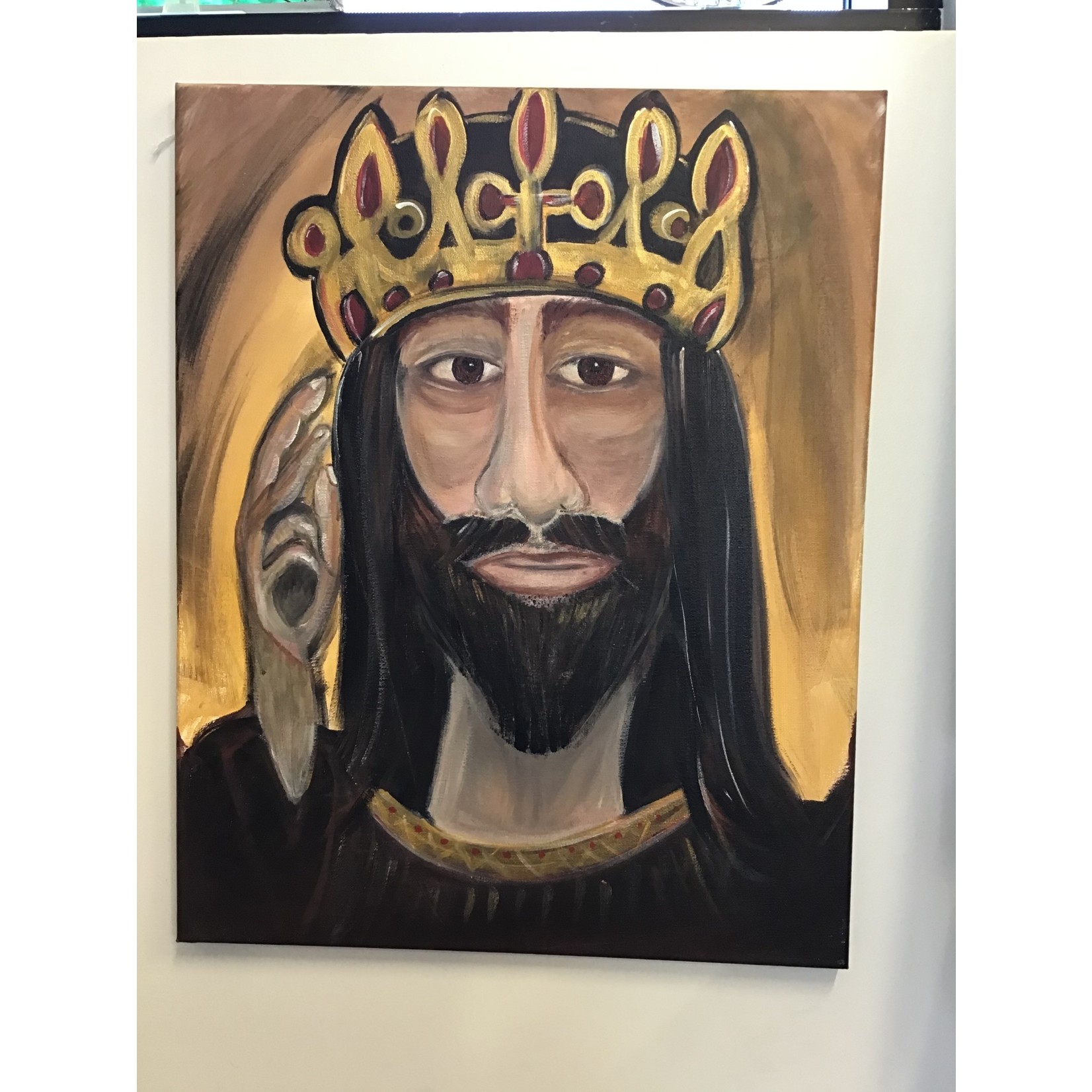 Christ the King Original Canvas Painting