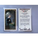 San Gerardo Majella Prayer Card (Spanish)