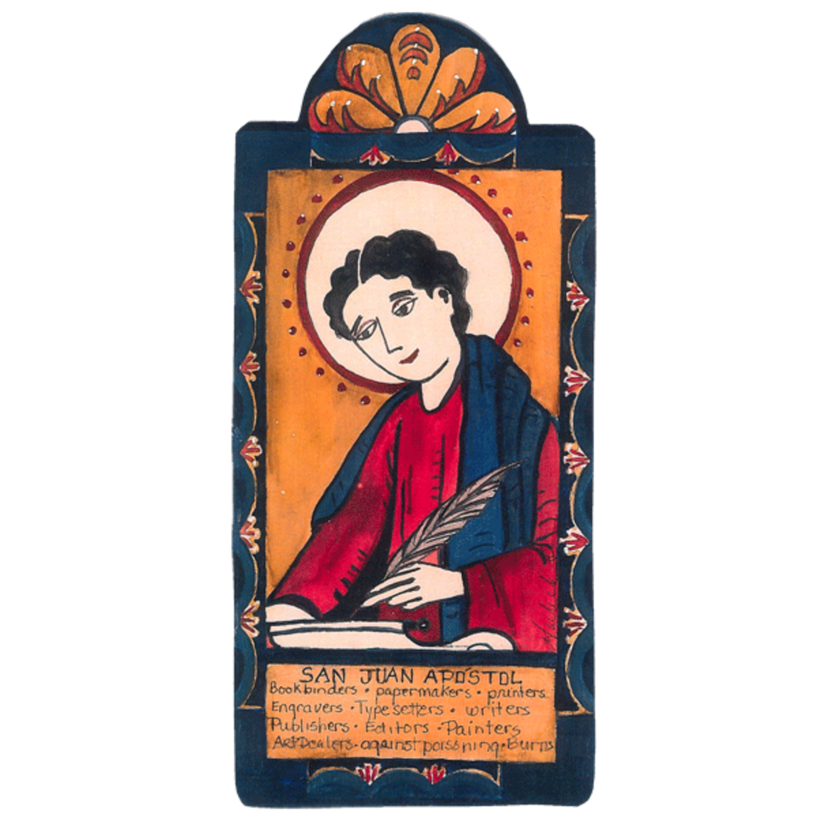 Retablo San Juan Pocket Saint