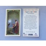 Prayer Card St Hubert