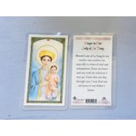 Prayer Card Our Lady of La Vang