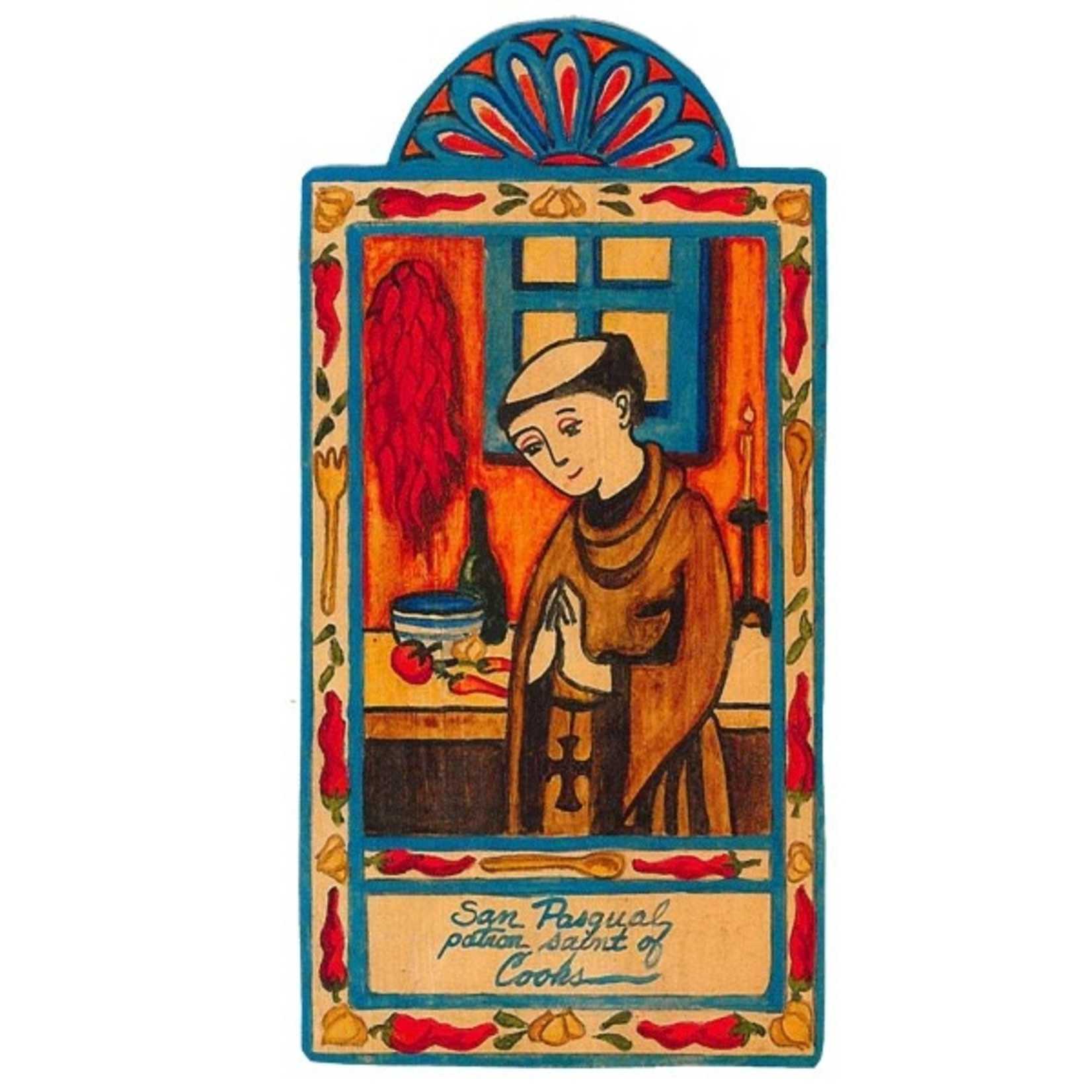 Retablo San Pasqual Pocket Saint