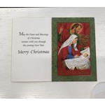 Our Savior Is Born Embossed Christmas Card (4 Pack)