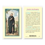 Oracion a San Peregrino para Pacientes de Cancer Prayer Card