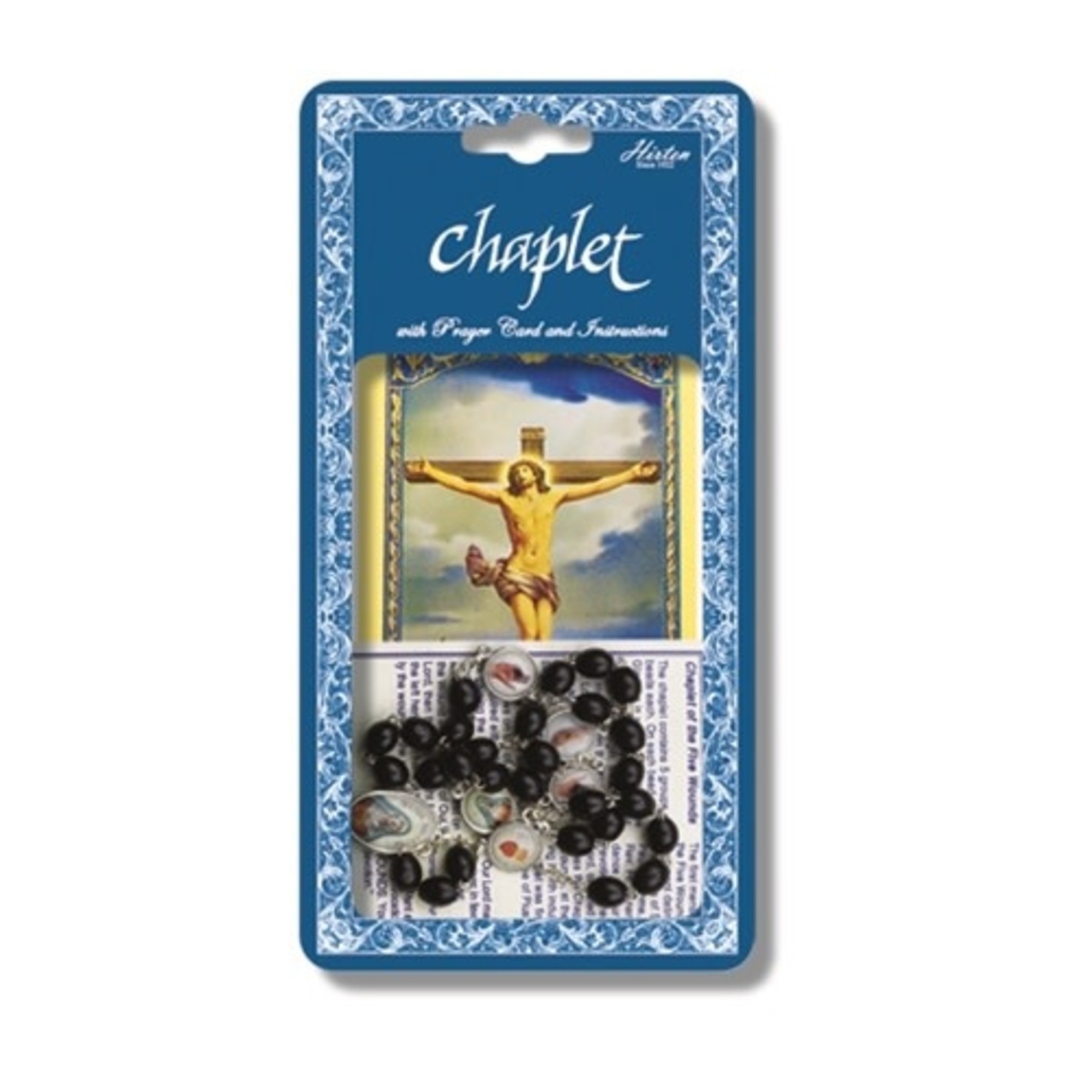 Five Wounds Chaplet with Prayer Card