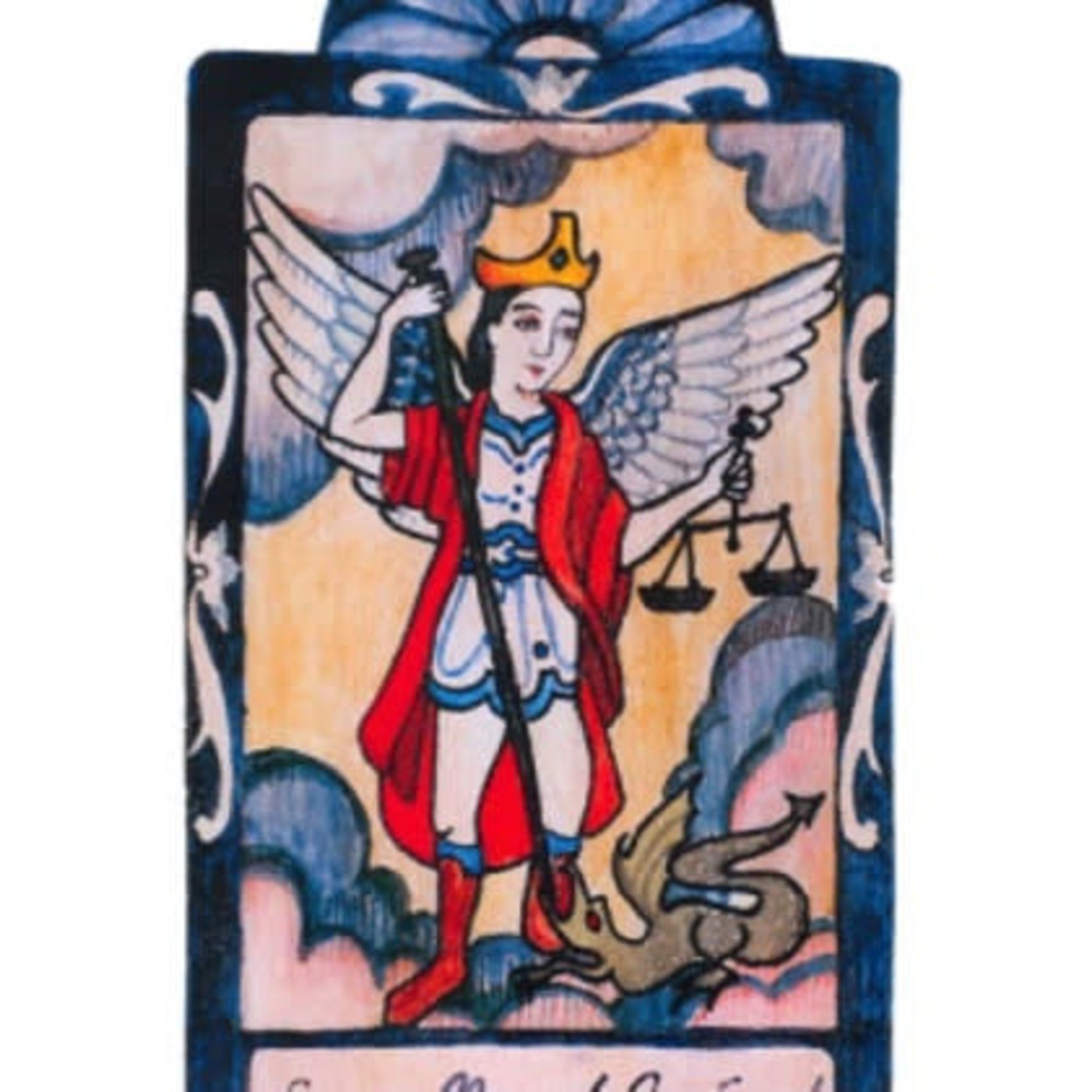 Arcangel San Miguel | Oracion a San Miguel Arcangel | Prayer Card For The  Prayer to Saint Michael the Archangel in Spanish