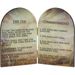 Ten Commandments Arched Diptych