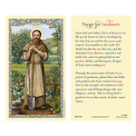 St Fiacre Prayer Card