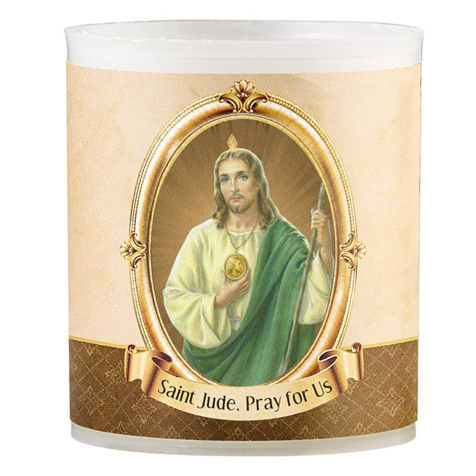 Saint Jude Votive Candle St. Paul's Catholic Books & Gifts