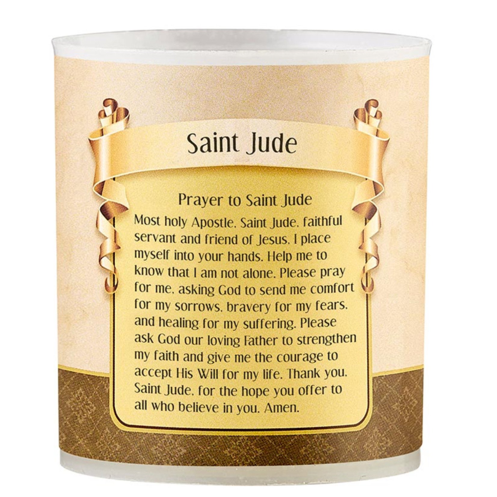 Saint Jude Votive Candle