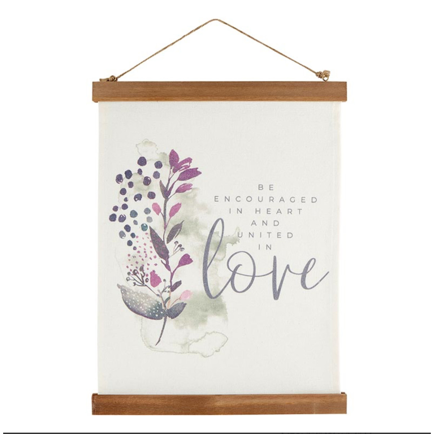 Canvas Wall Banner- United In Love