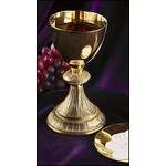 Gold Chalice with Paten EC560