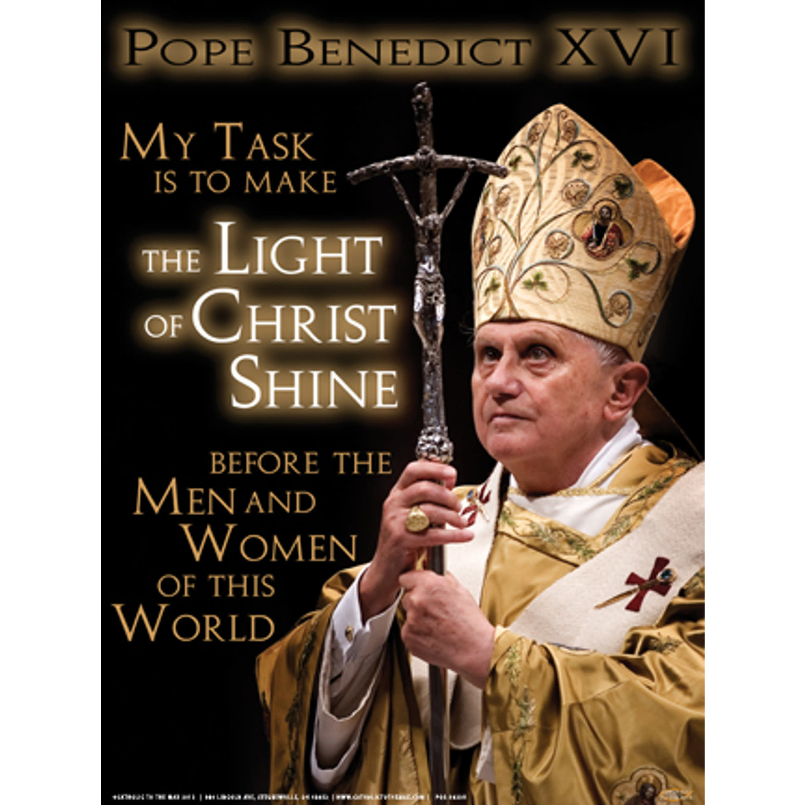 Pope Benedict XVI Poster