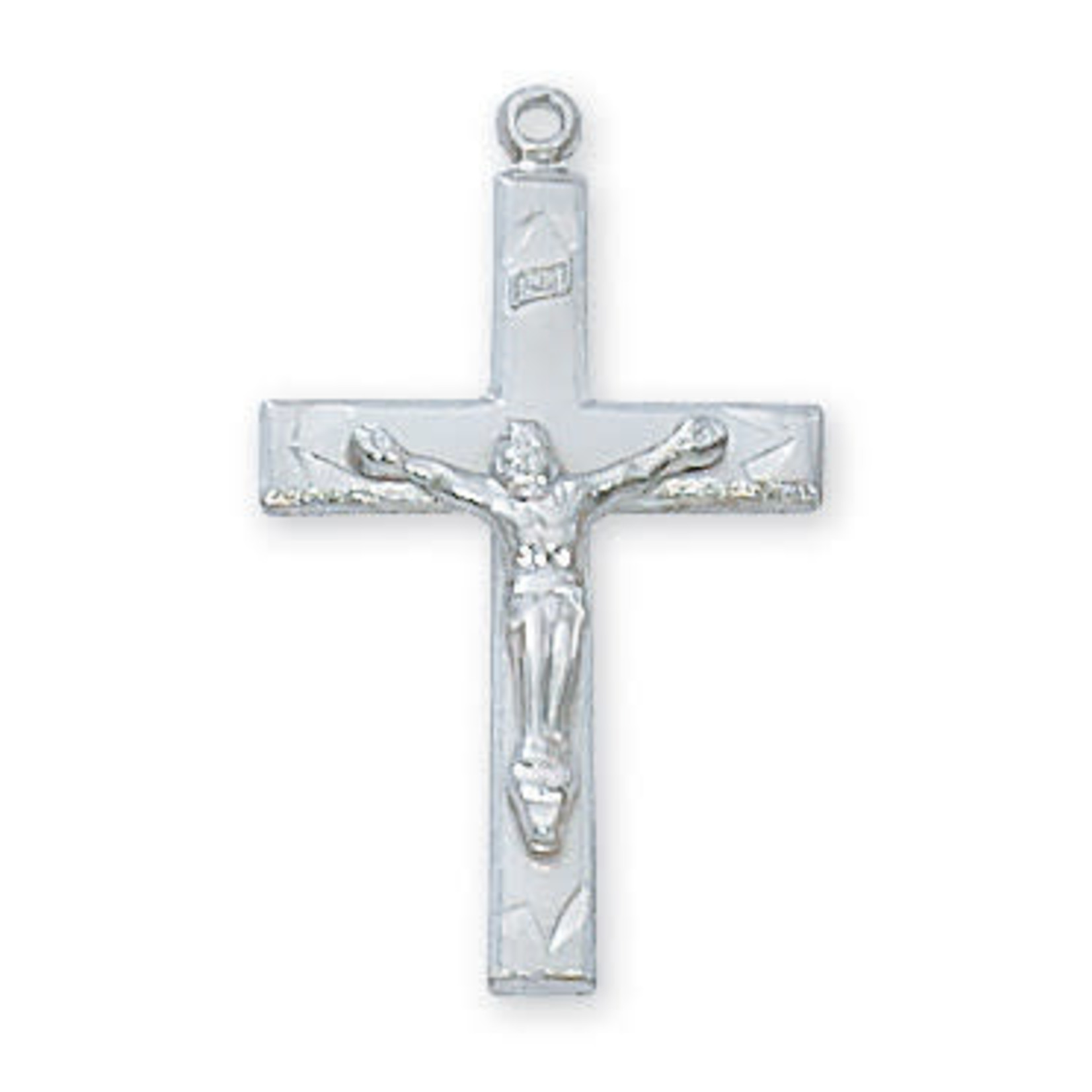 Sterling Silver Crucifix L7027