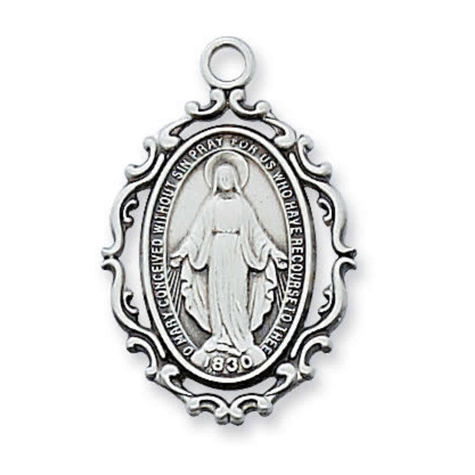 Sterling Silver Miraculous Medal L621MI