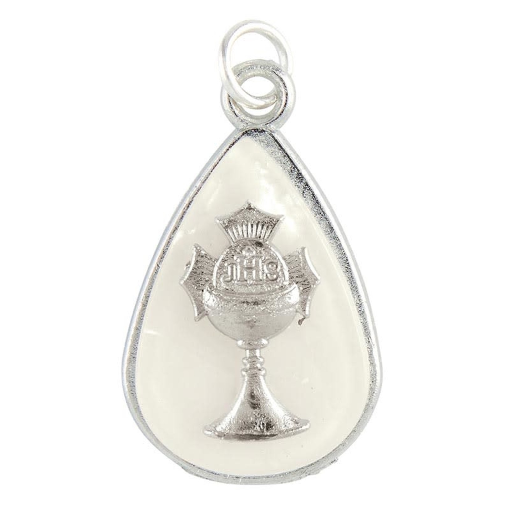 First Communion Mother of Pearl Pendant
