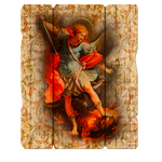 Saint Michael Vintage Wall Plaque