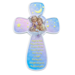 Wall Cross for Children with Guardian Angel Prayer
