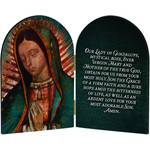 Our Lady of Guadalupe Arched Diptych