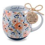 Sweet Friend Floral Mug