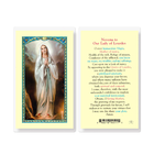 Prayer Card Novena to Our Lady of Lourdes