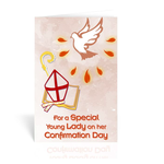 Greeting Card- Confirmation Young Lady