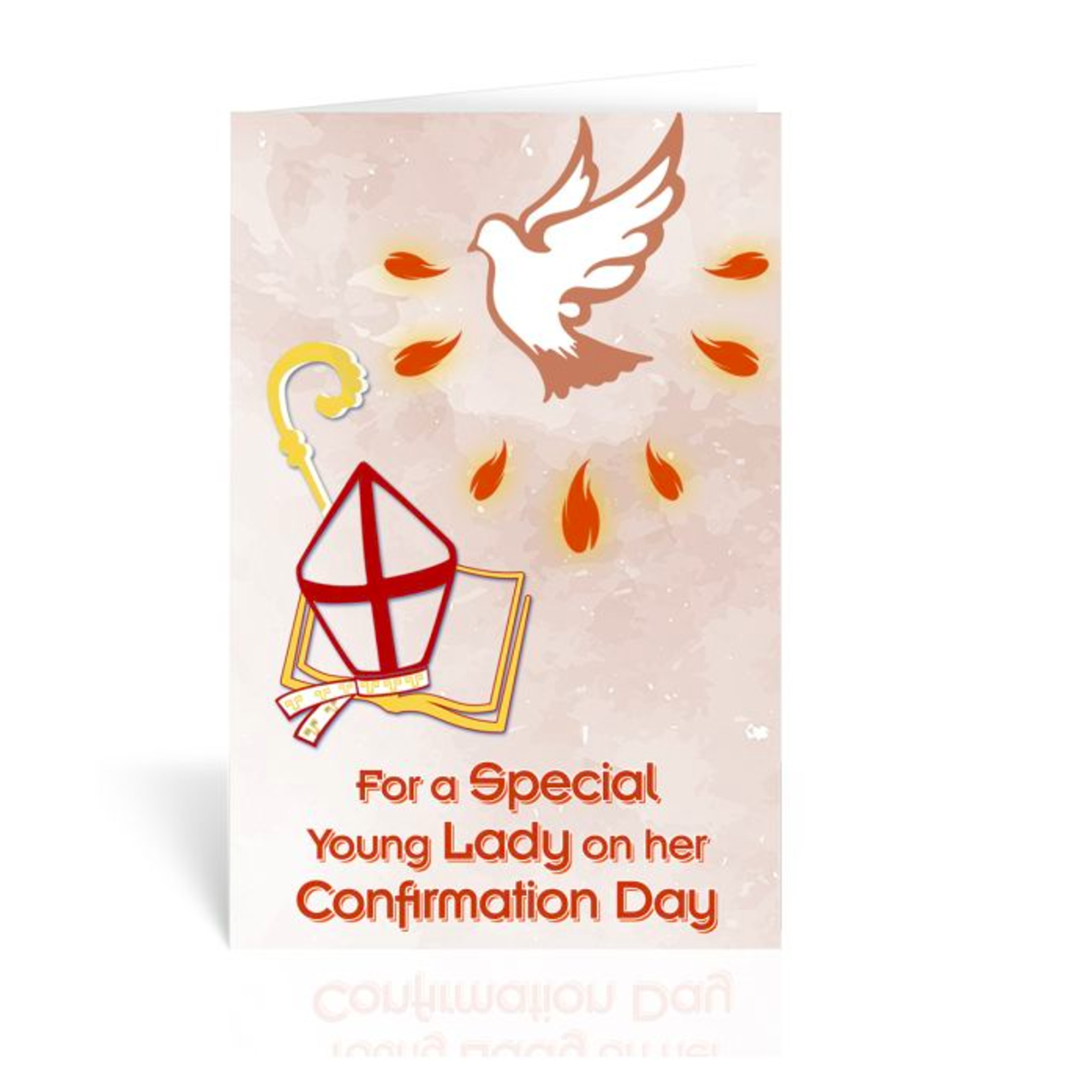 Greeting Card- Confirmation Young Lady
