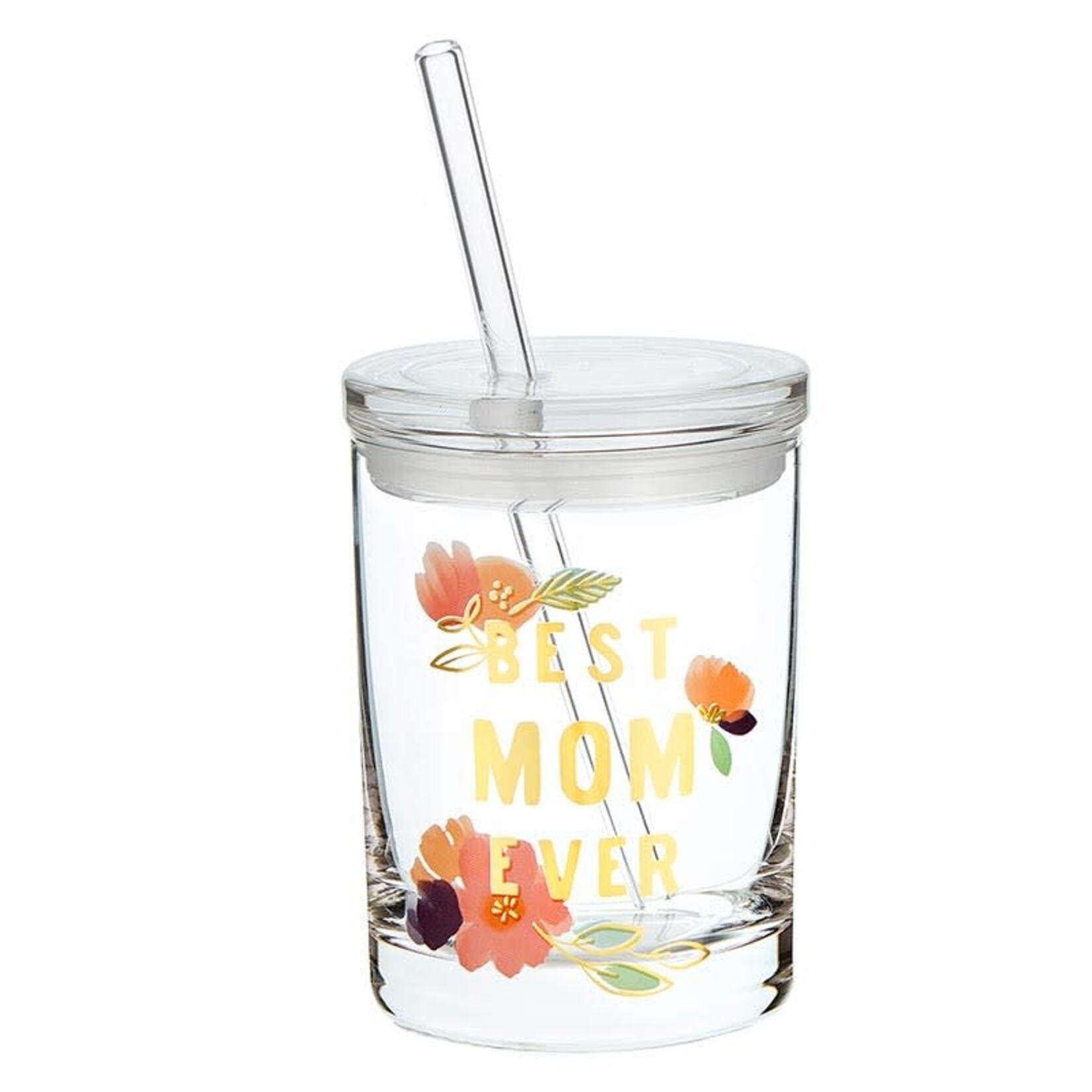 Best Mom Ever Glass Jar with Lid