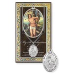 Saint Sebastian Pewter Medal with Booklet