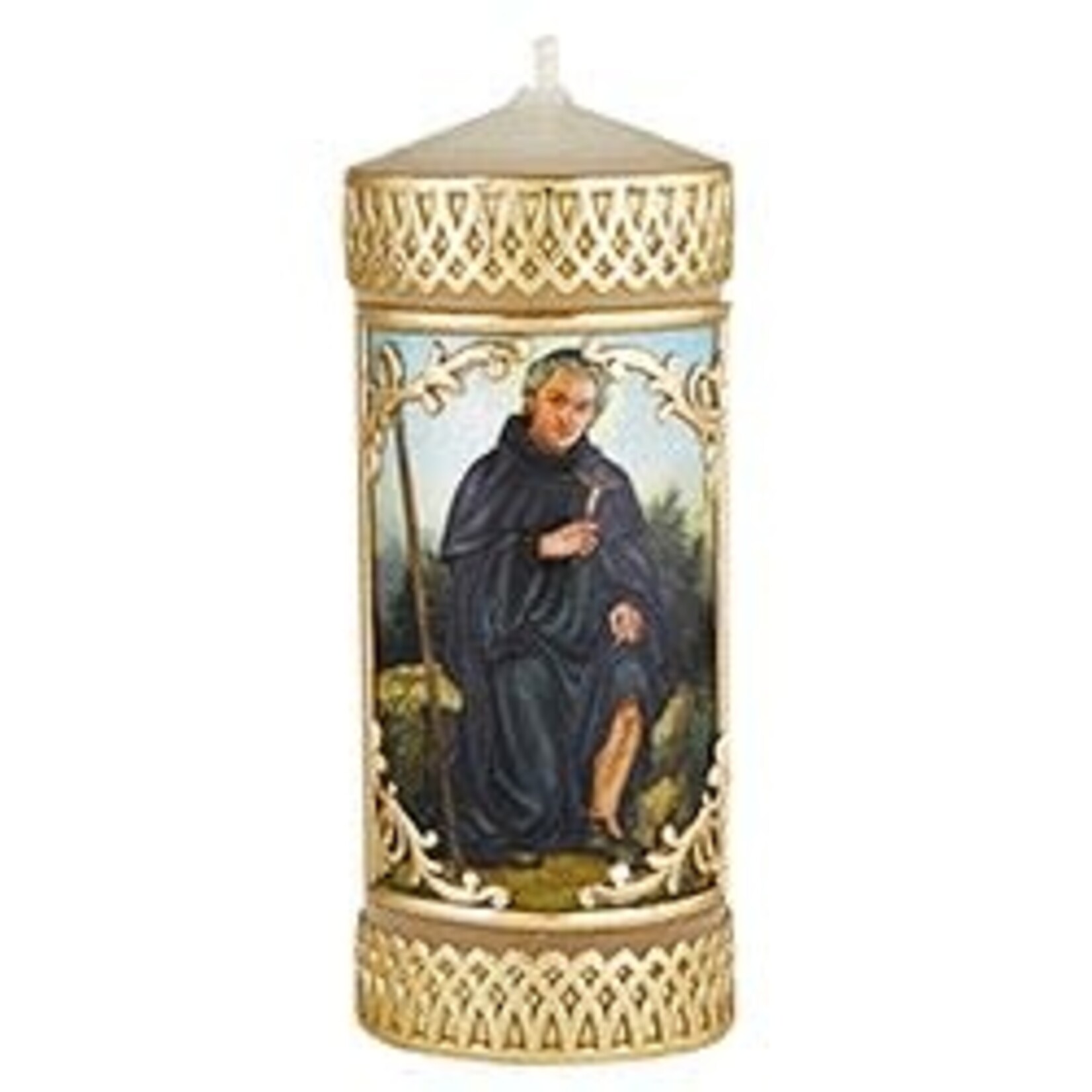Saint Peregrine Decorative Candle
