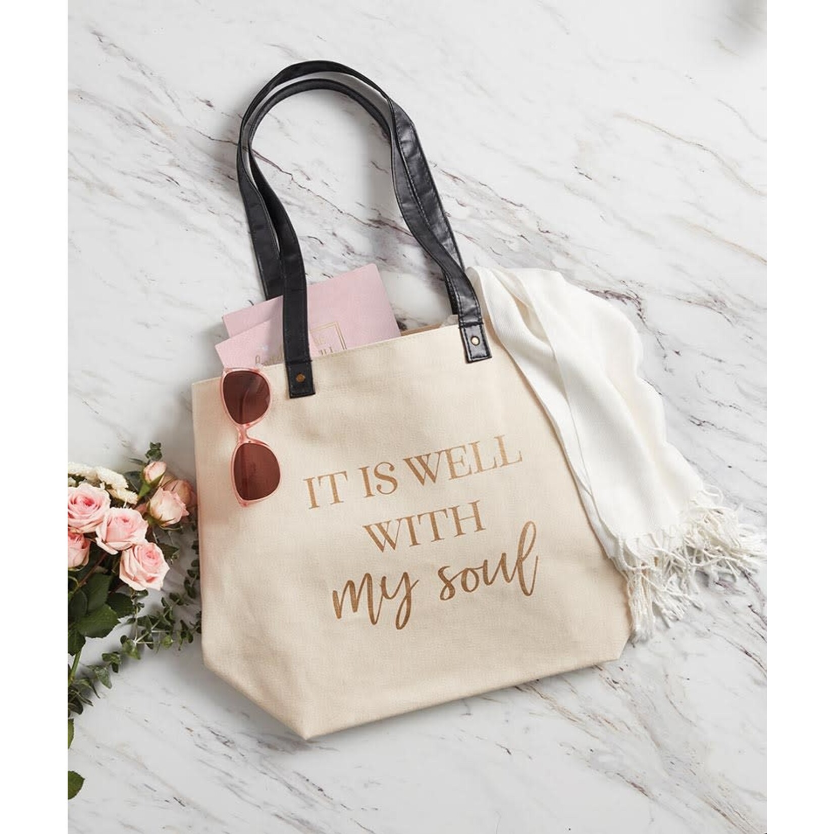 It Is Well Canvas Tote Bag