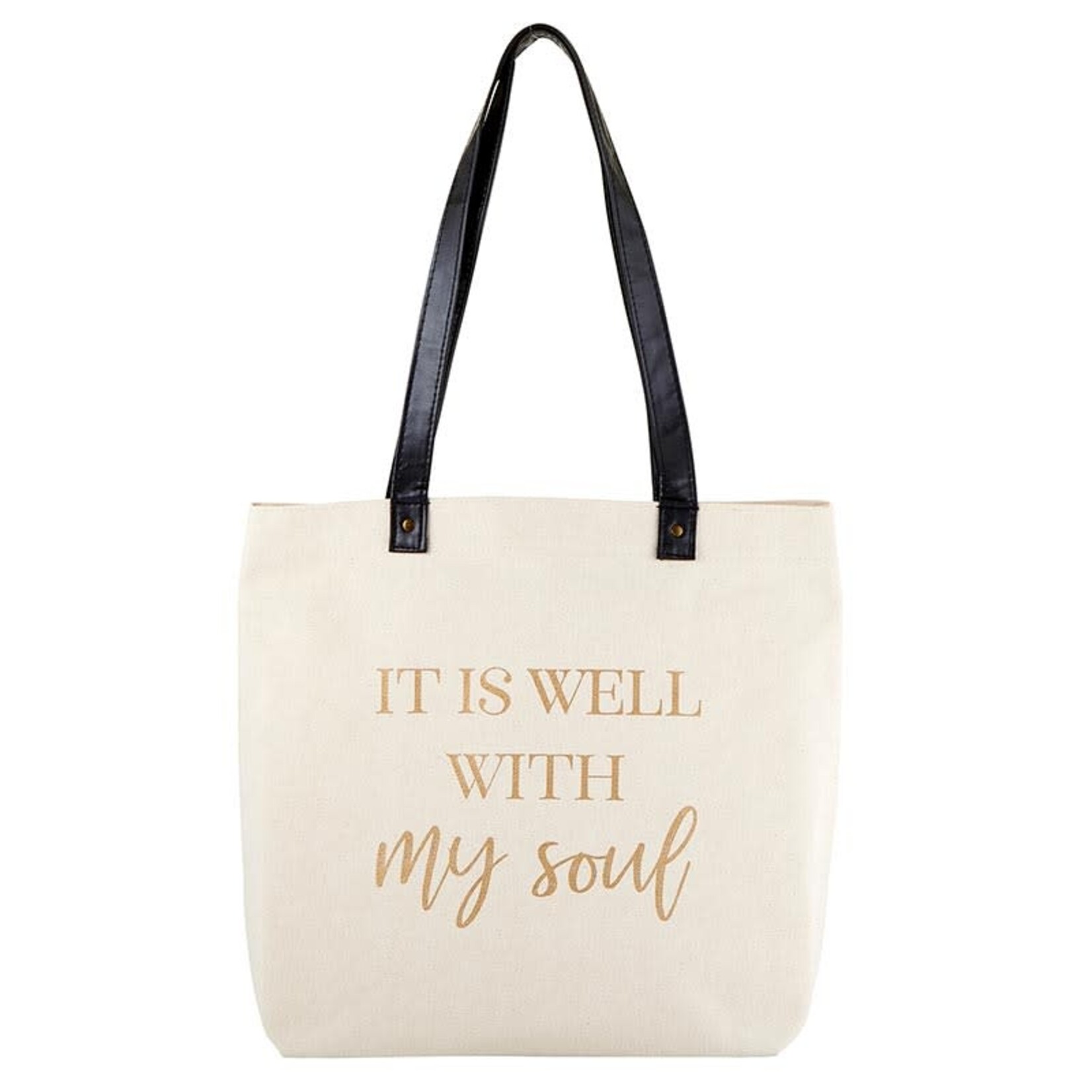 It Is Well Canvas Tote Bag