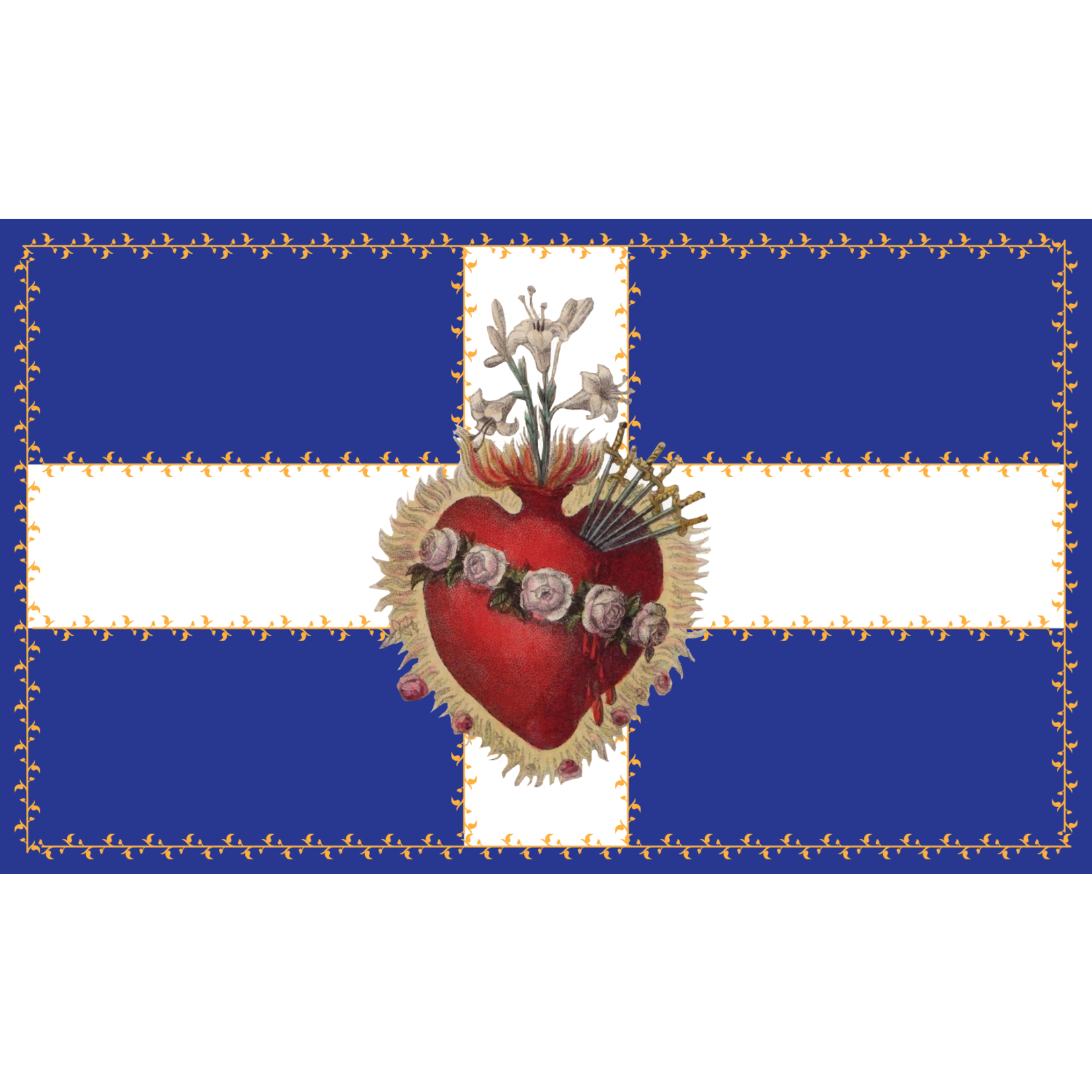 House Flag The Immaculate Heart of Mary
