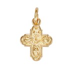 Tiny Gold 4-Way Medal