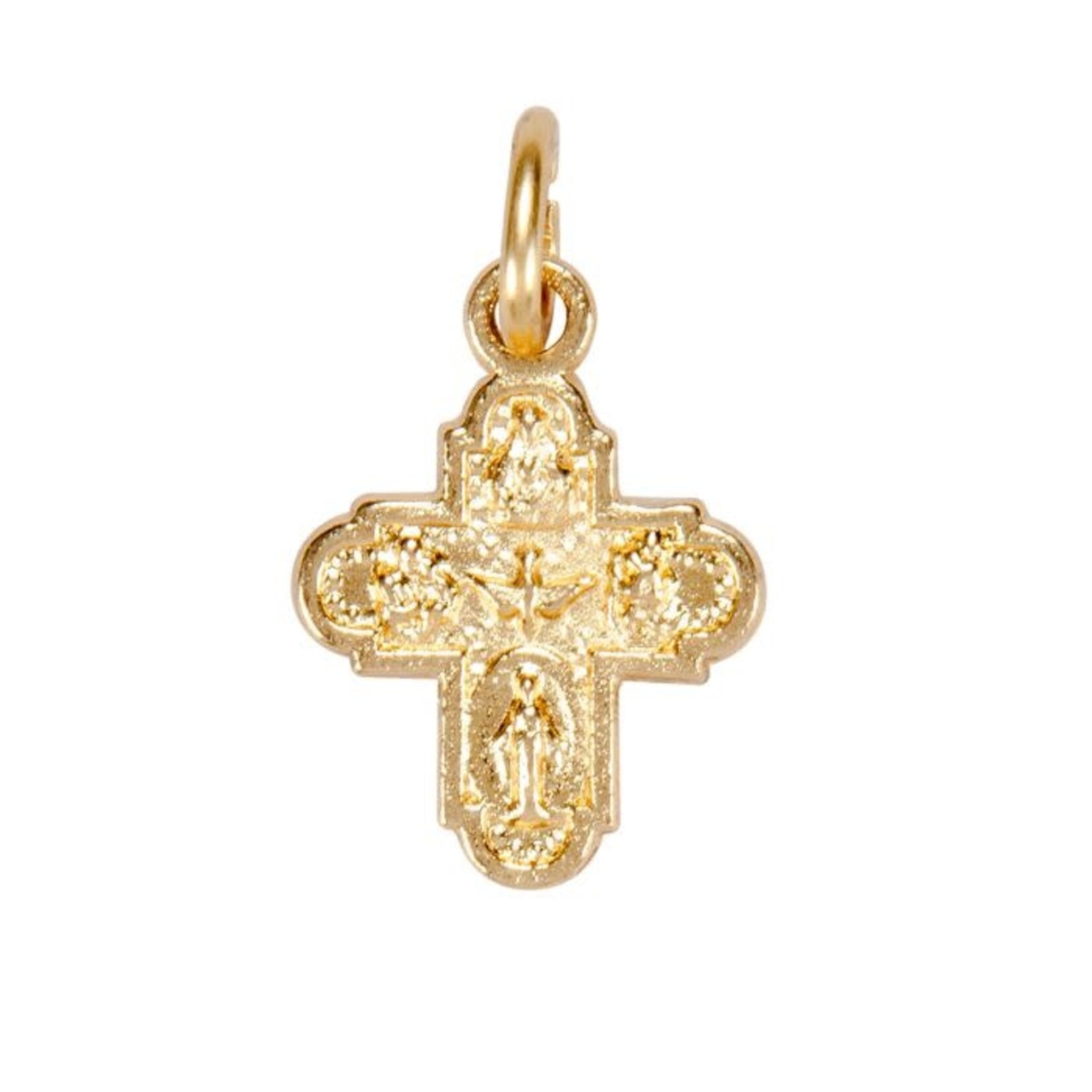 Tiny Gold 4-Way Medal