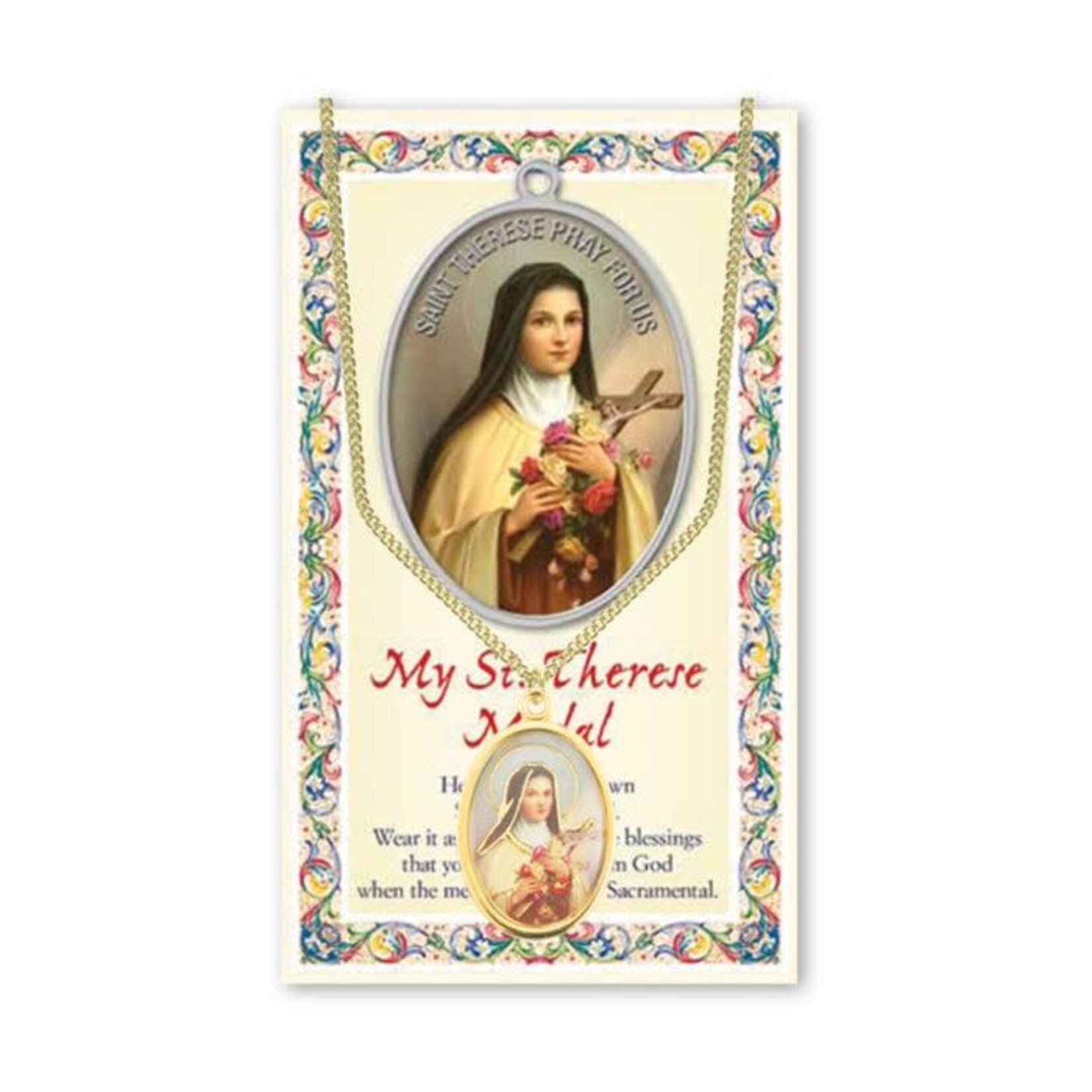 Saint Therese of Lisieux Patron Saint Medal