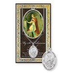 Saint Philomena Pewter Medal with Booklet