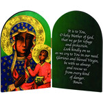 Our Lady of Czestochowa Arched Diptych