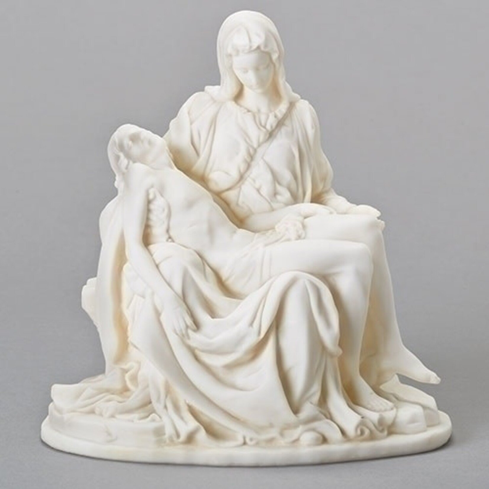 La Pieta White Statue