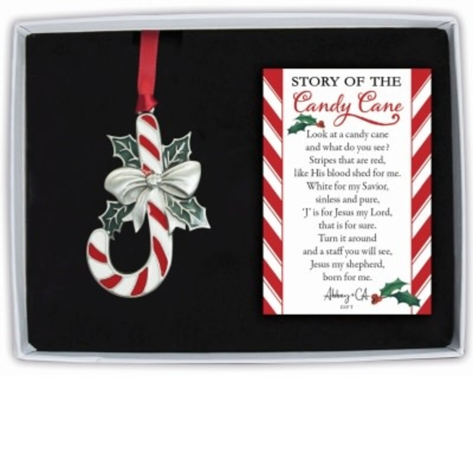 Story of the Candy Cane Christmas Ornament