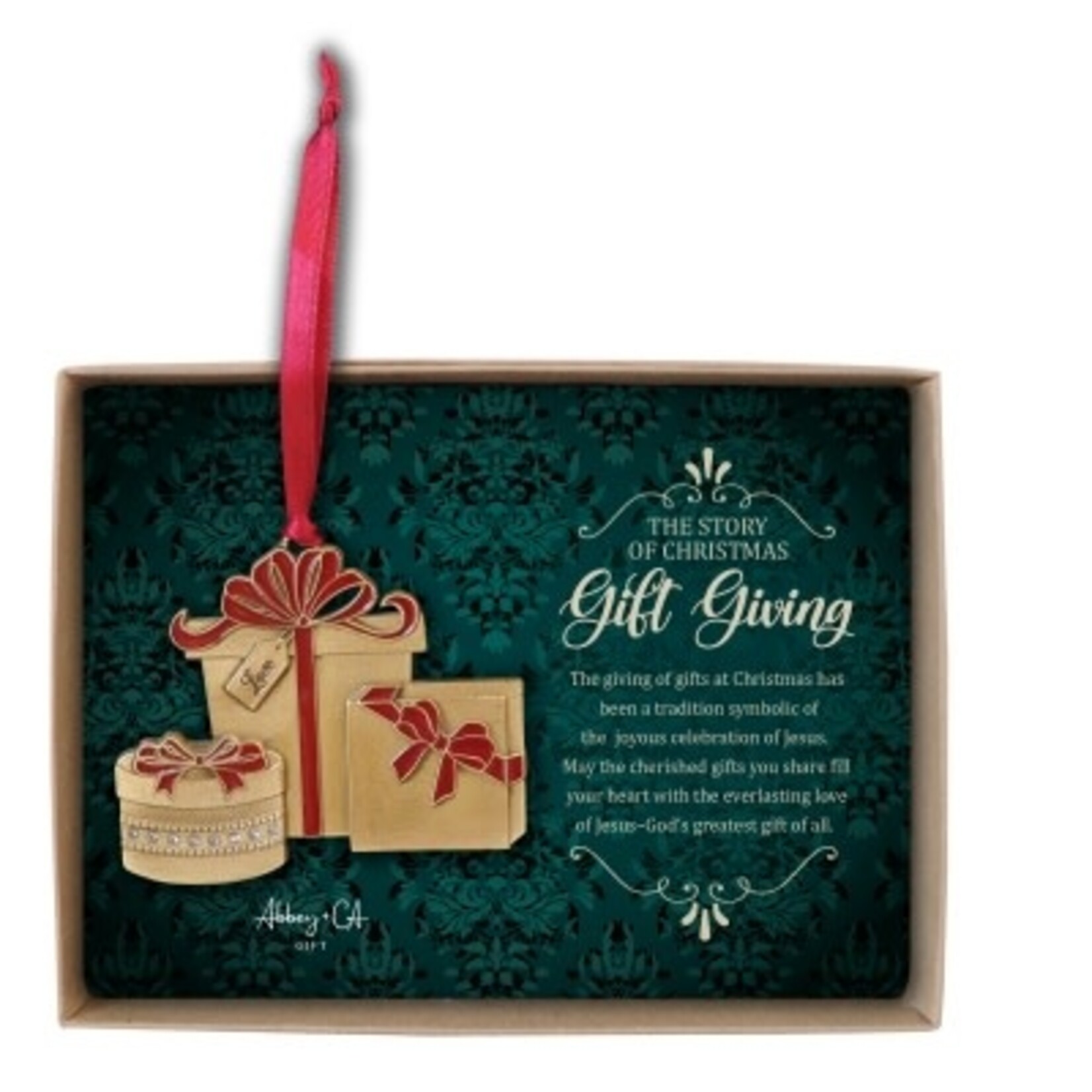 Story of Christmas Gift Giving Ornament