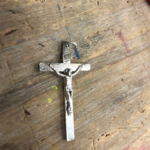Basic Crucifix for Rosary 1.5"