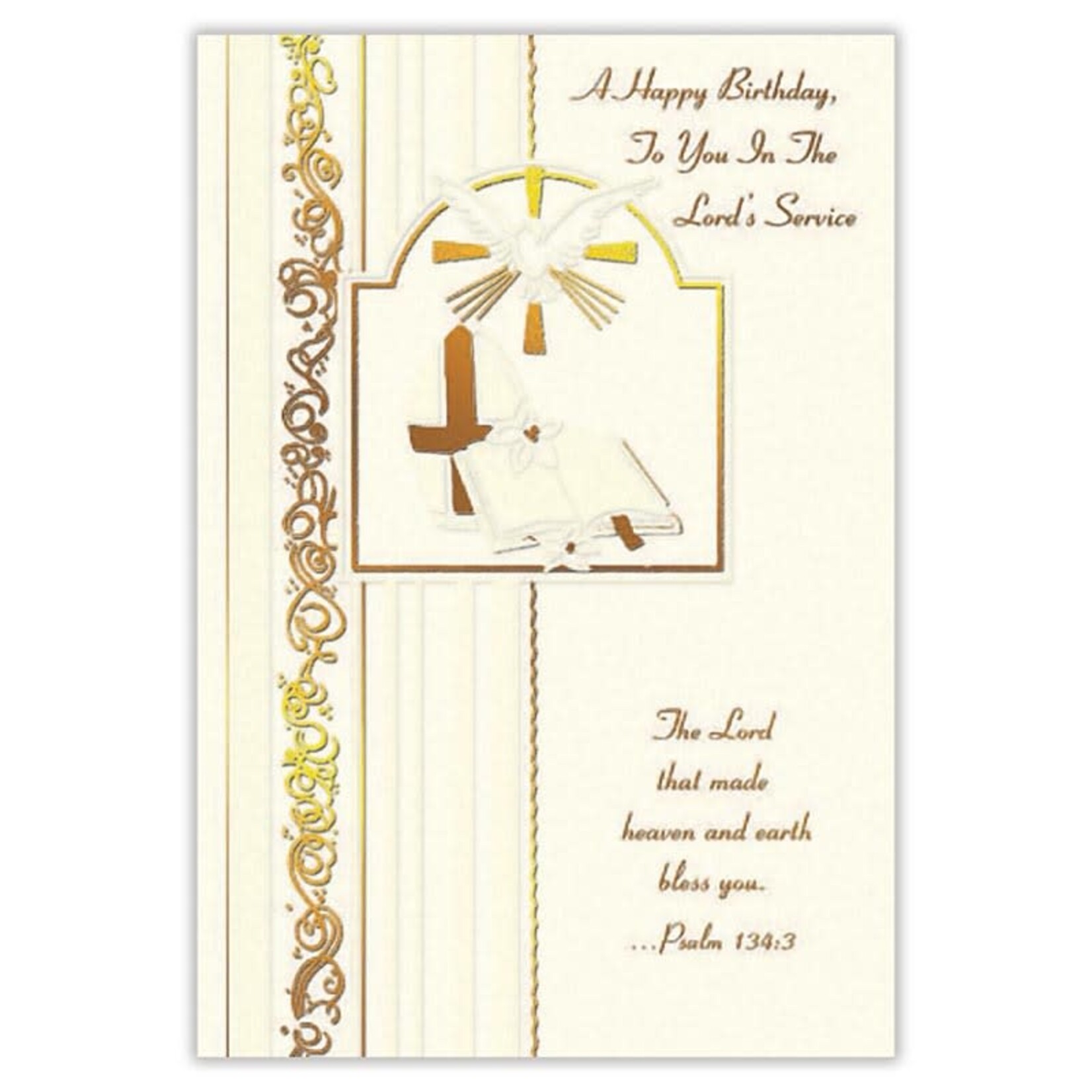 Greeting Card- Happy Birthday, Any Religious Person