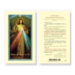 La Corona de la Divina Misericordia Prayer Card (Spanish)