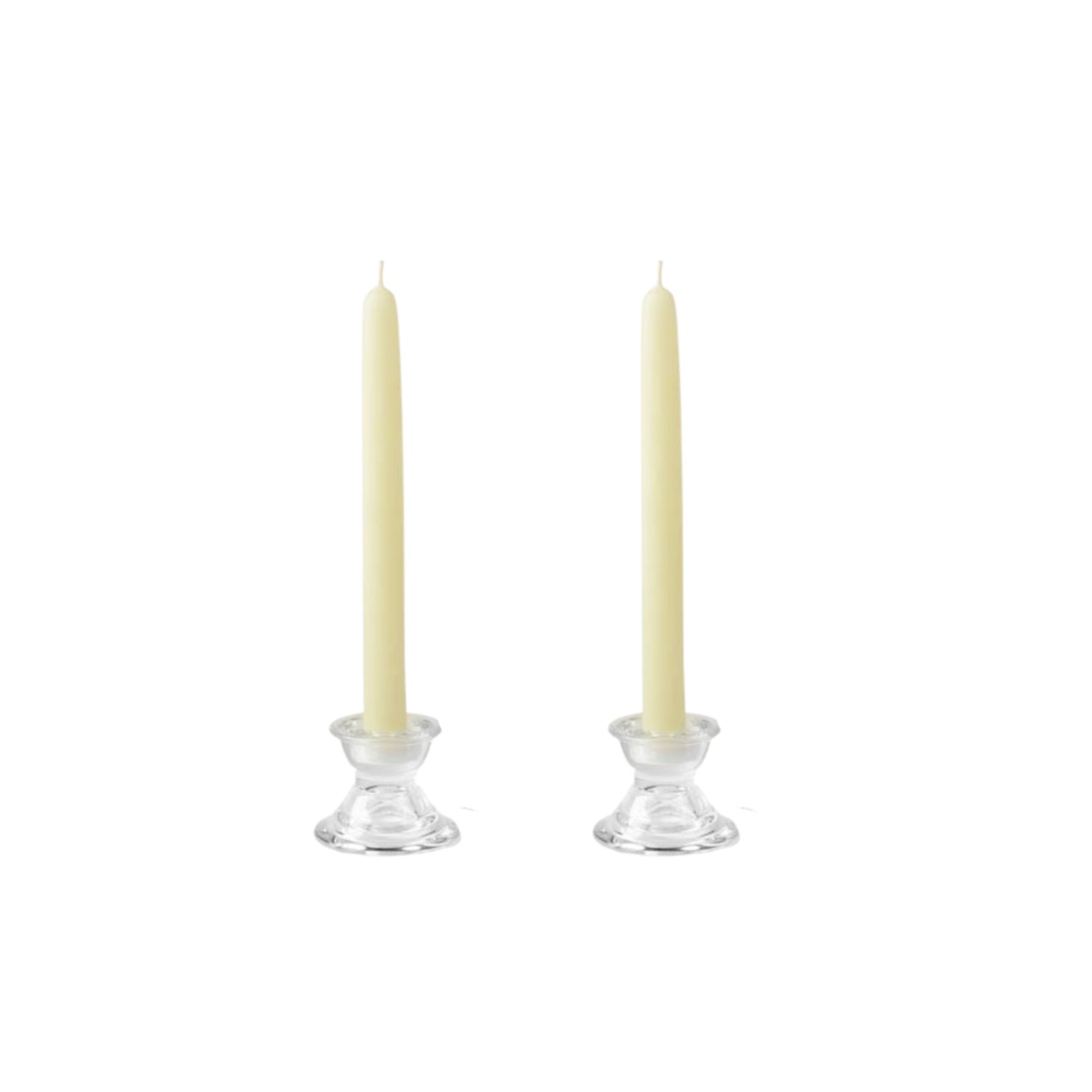 Beeswax Taper Candle Pair