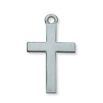 Pewter Cross with Chain